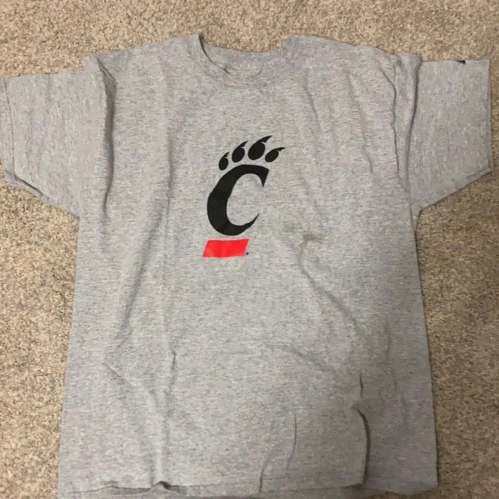 Grey, large, Russell t-shirt